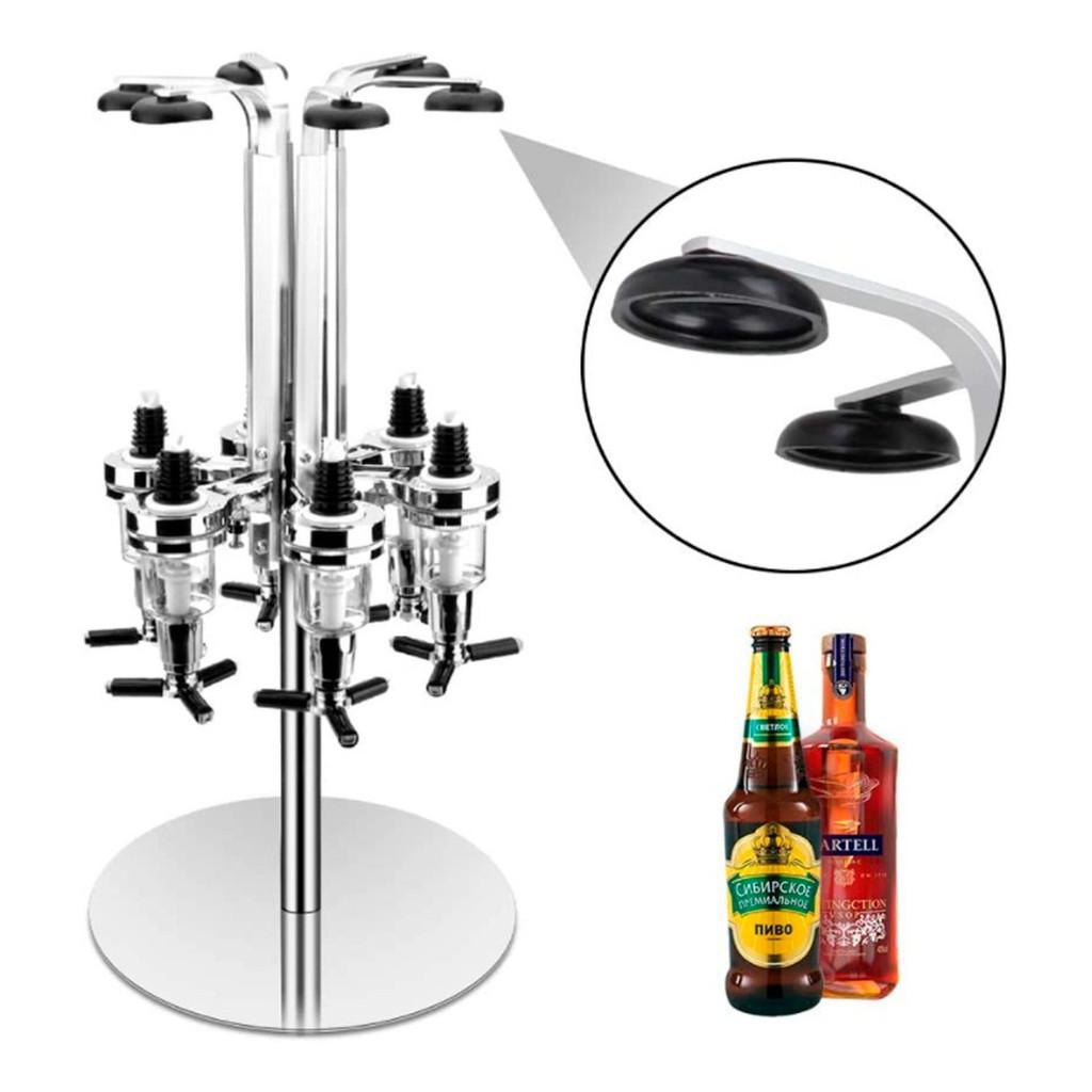 Cervejeira Dispenser De Bebidas Bar Butler Para 6 Garrafas Shot - ENTREGA IMEDIATA - FRETE GRÁTIS