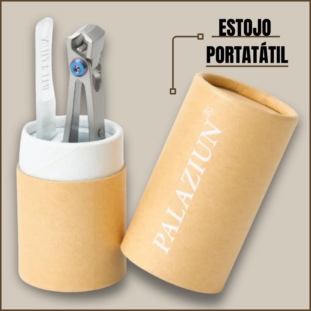 Alicate Profissional para Corte de Unhas Curvadas com Mola Dupla Alta Durabilidade Caixa e Lixa