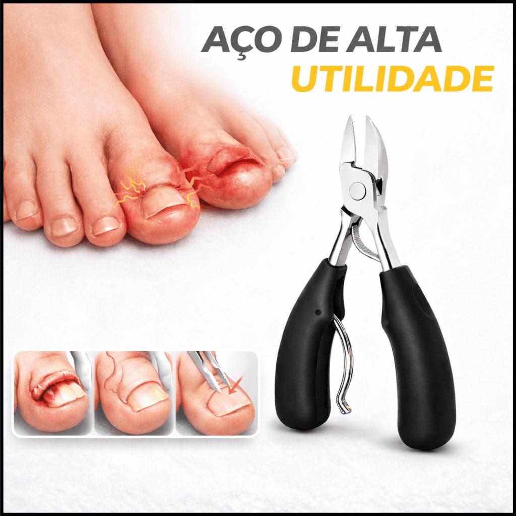 Desencravador De Unha Inox - Alicate De Aço Profissional Para Unha Encravada Pé e Mão Frete Rápido