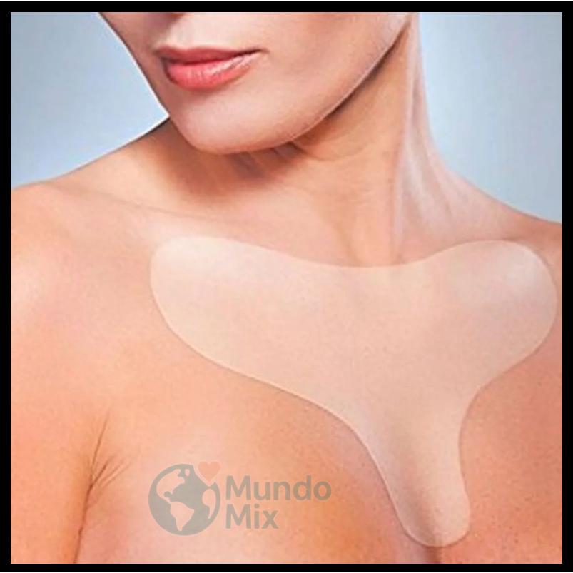 Verdadeiro Kit Anti Rugas Silicones Para Peito Testa Olhos Lavável Durável - ENTREGA IMEDIATA