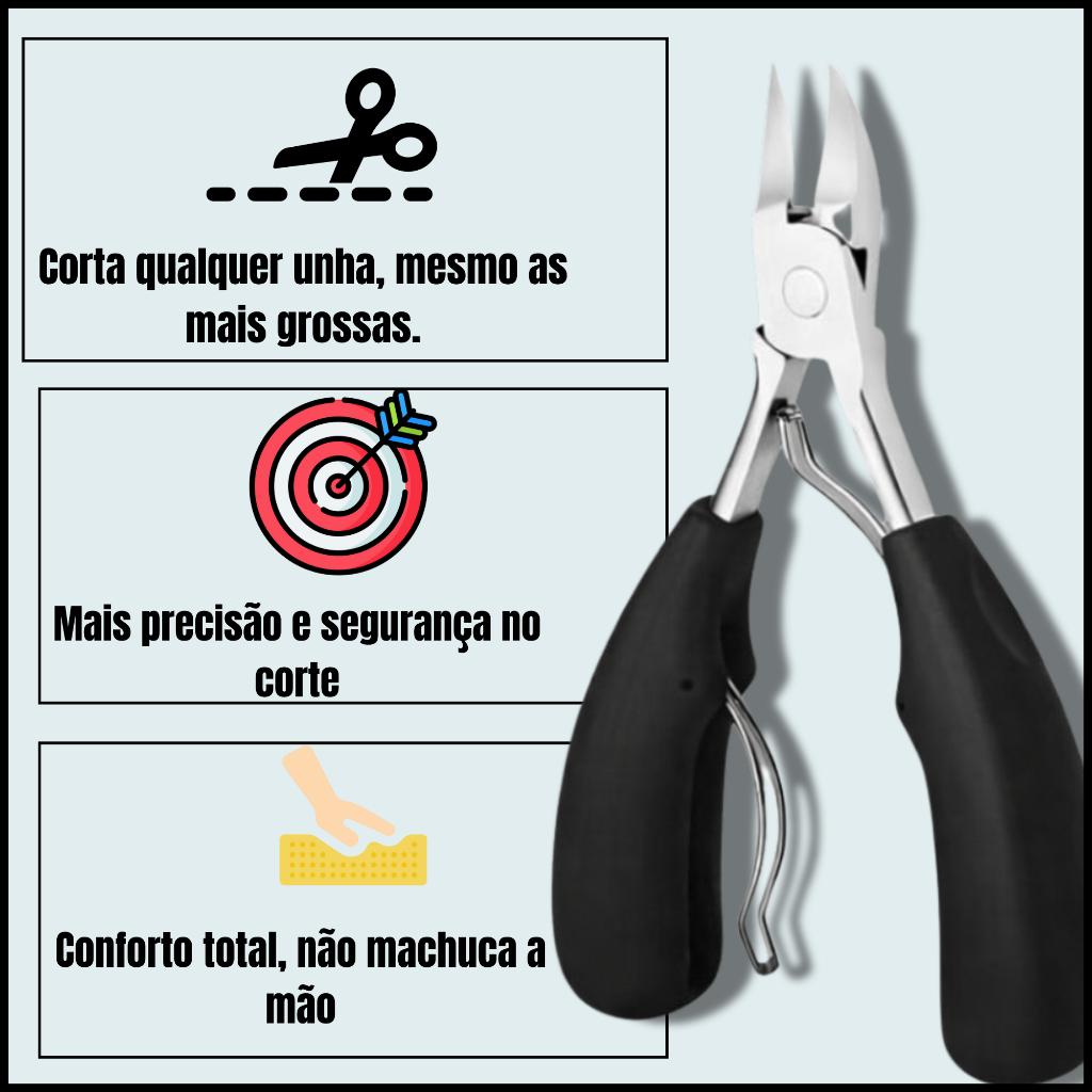 Desencravador De Unha Inox - Alicate De Aço Profissional Para Unha Encravada Pé e Mão Frete Rápido