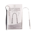 Kit Ferramenta P Limpar Língua 100% Aço Inox Raspagem Lingual Ayurveda Palaziun