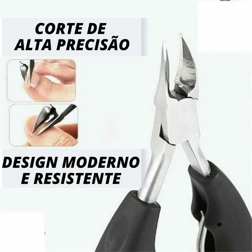 Desencravador De Unha Inox - Alicate De Aço Profissional Para Unha Encravada Pé e Mão Frete Rápido