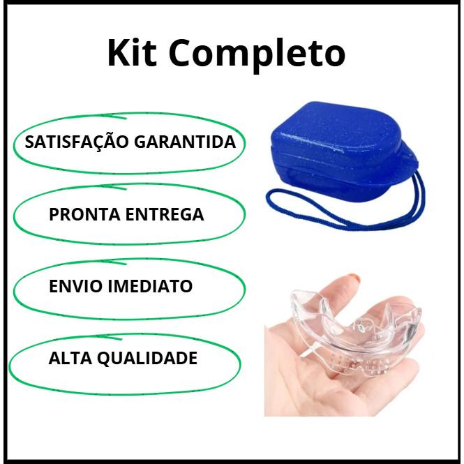 Kits Completos - Bruxismo, Dentes Tortos, Ronco, Mau Hálito, Apneia. Solução com Frete GRÁTIS e ENTREGA IMEDIATA