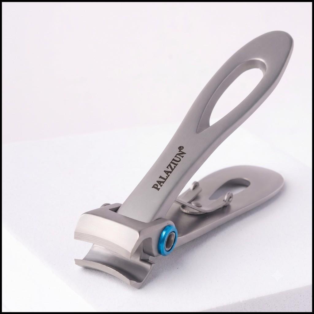 Cortador de unhas de abertura grande, cortador portátil resistente para unhas dos pés, aparador aço