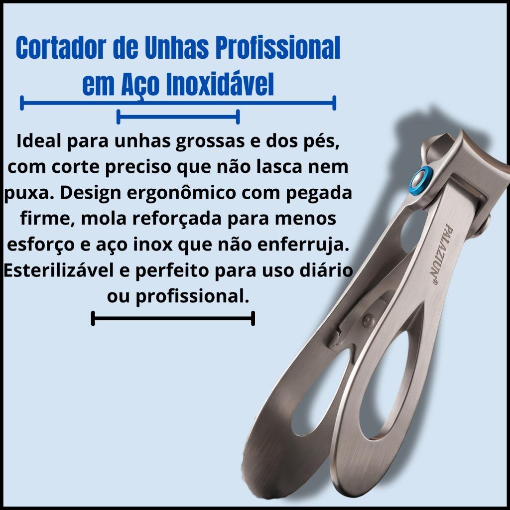 Cortador de unhas de abertura grande, cortador portátil resistente para unhas dos pés, aparador aço