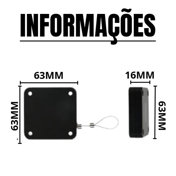 Fechador De Porta Mola Aérea Fechador Automático Fácil Instalação Mola Tensão