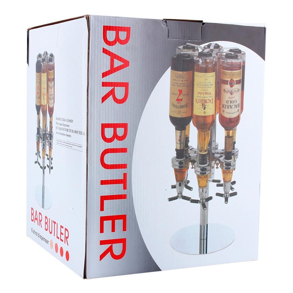 Cervejeira Dispenser De Bebidas Bar Butler Para 6 Garrafas Shot - ENTREGA IMEDIATA - FRETE GRÁTIS