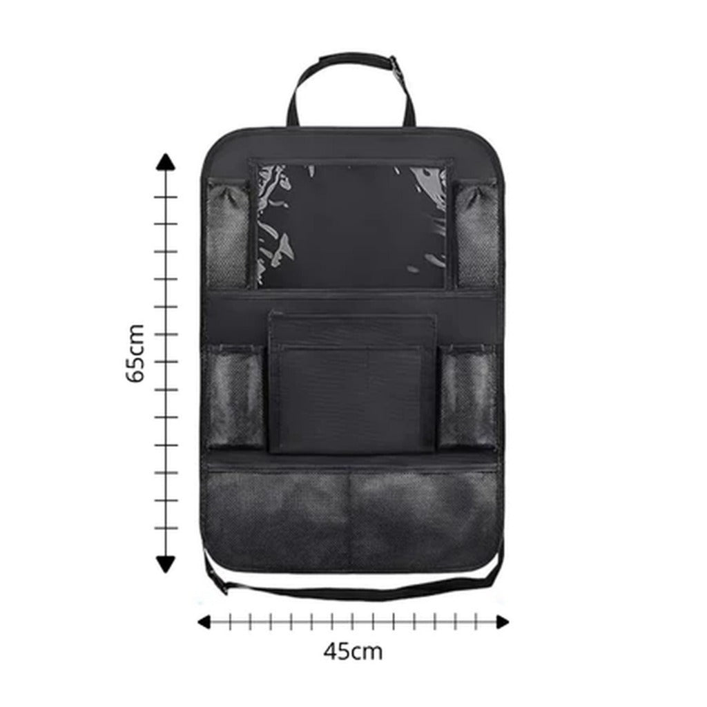 Bolsa Organizadora Porta Trecos Carro Acessórios P/ Assento Organizador Suporte Tablet Veículo Banco Passageiro
