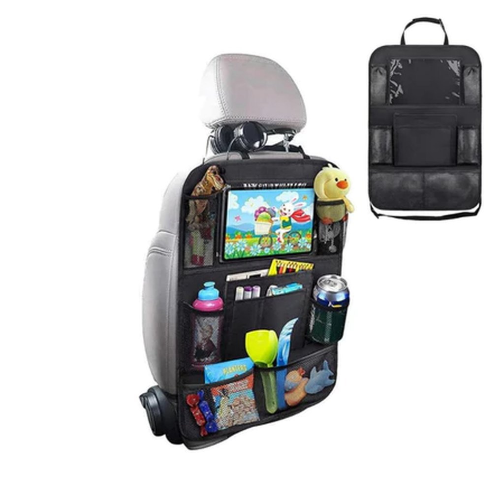 Bolsa Organizadora Porta Trecos Carro Acessórios P/ Assento Organizador Suporte Tablet Veículo Banco Passageiro