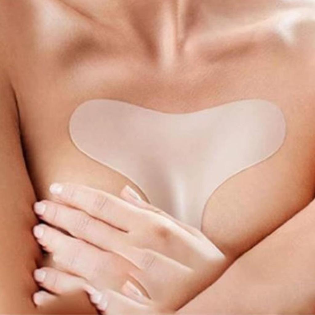 Adesivo Anti Rugas Reutilizável Para Decote Colo Silicone Estimulador Natural Frete rápido