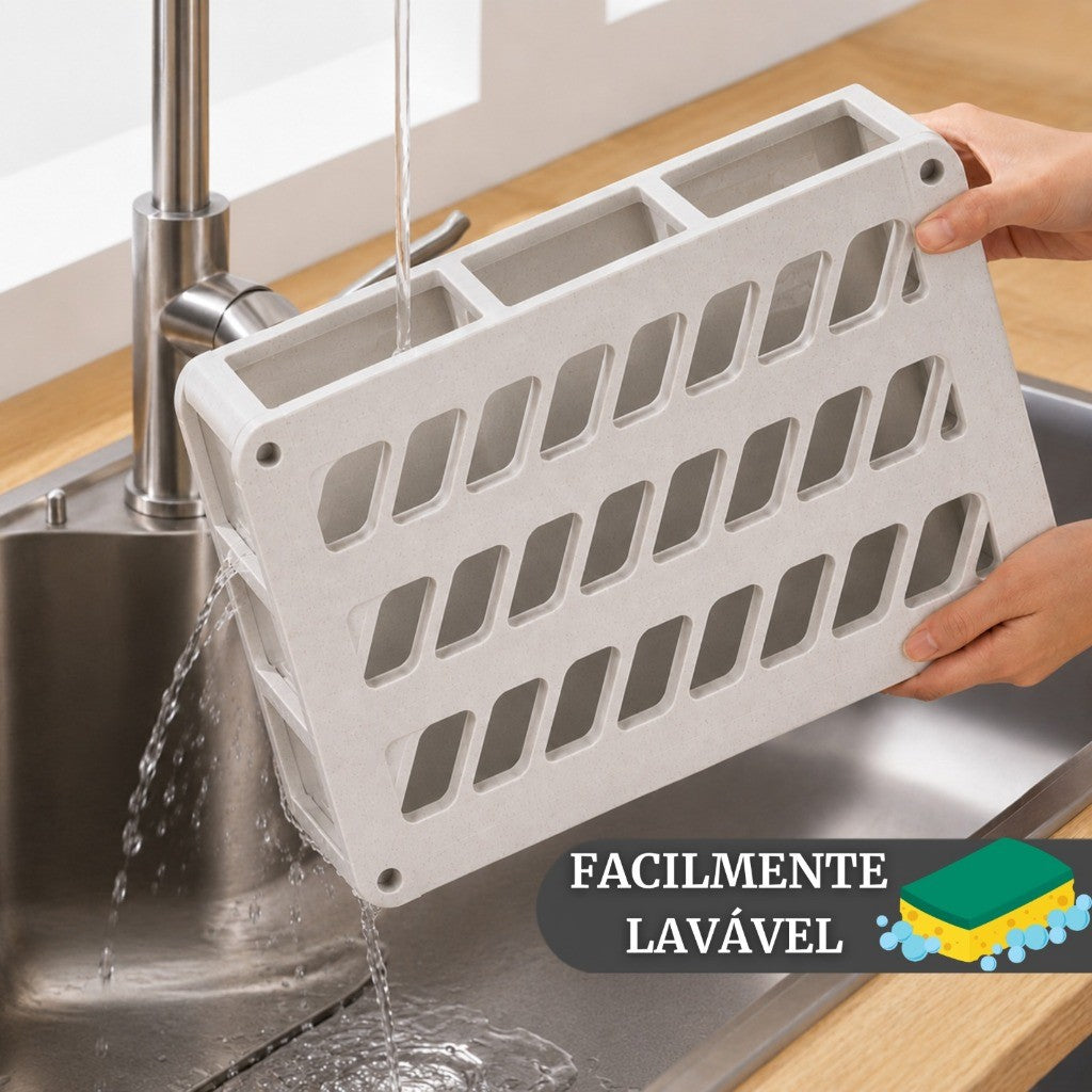 Porta Ovos 3 Andares Rolante em Plástico para Geladeira Deslizante Organizador Armazena 36 Ovos