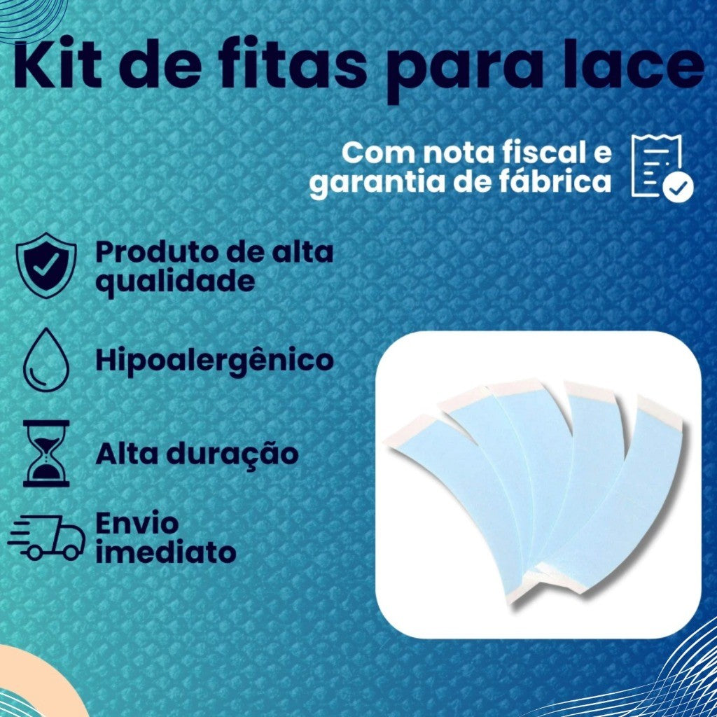 Kit Fita Adesiva Para Correção Orelha De Abano Para Criança Adulto Bebes 36 Uni Mini Abas Tiras Lace Front Cola Forte