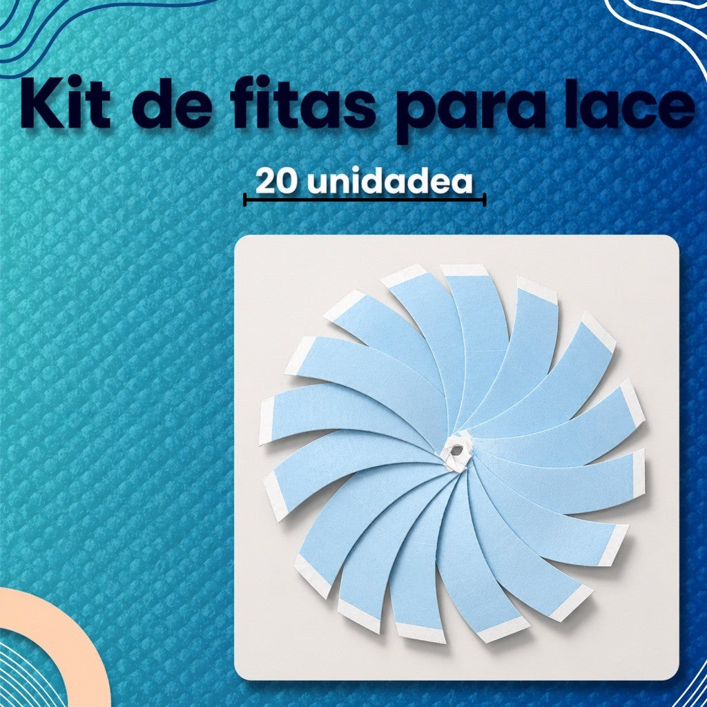 Kit Fita Adesiva Para Correção Orelha De Abano Para Criança Adulto Bebes 36 Uni Mini Abas Tiras Lace Front Cola Forte